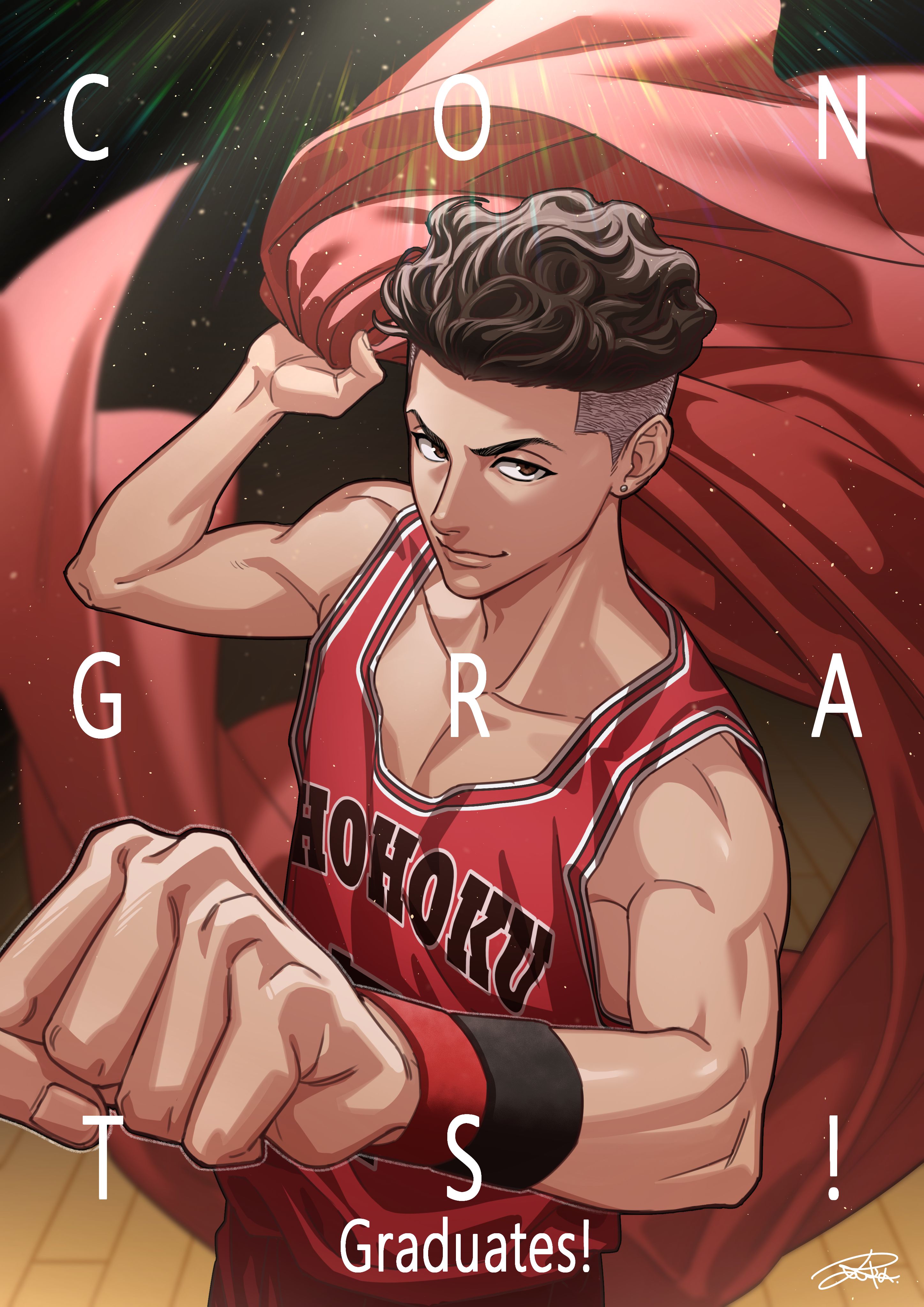 スラムダンク(宮城リョータ)のファンアート(2023/2)