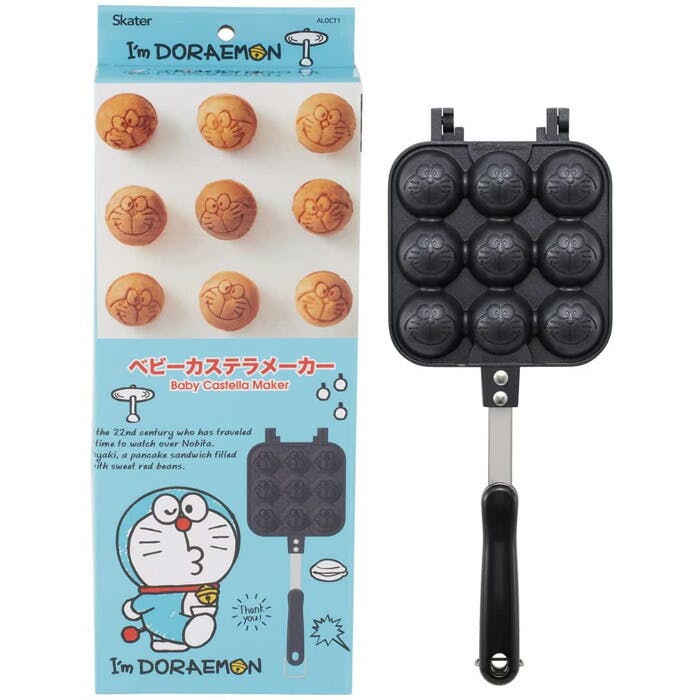 スケーター ベビーカステラメーカー 直火専用 ALOCT1【フライパン