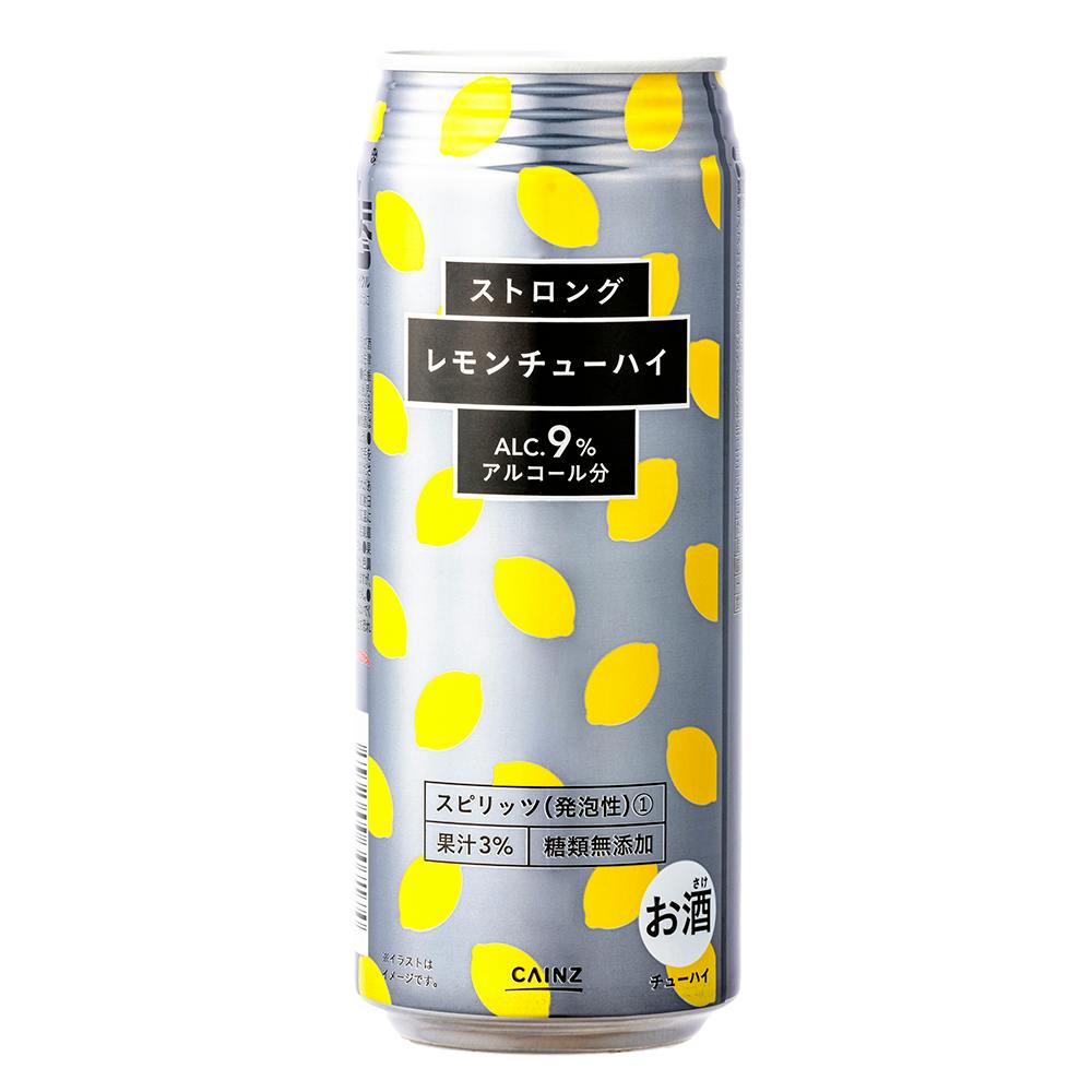 ケース販売】レモンチューハイ ストロング 500ml×24本 | 酒・リカー
