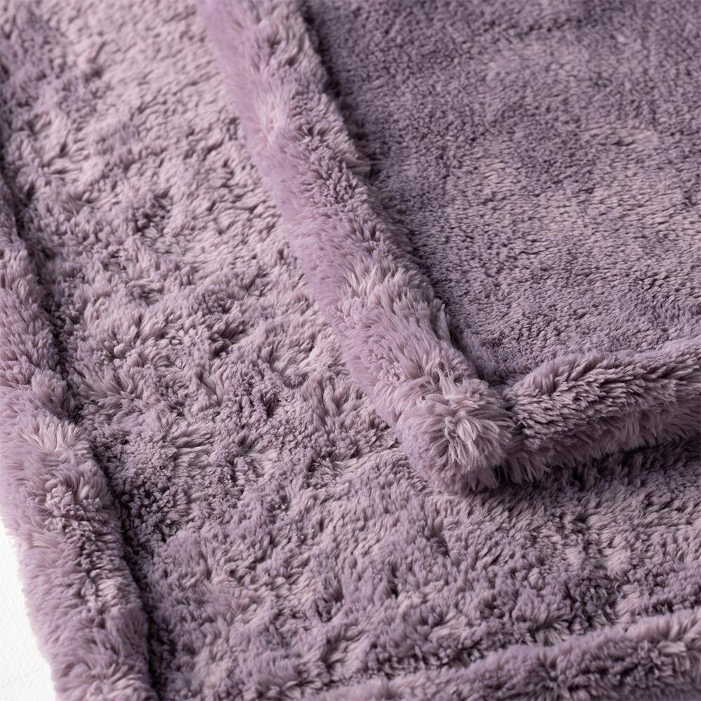 色々使えるブランケット パープル 幅80cm 奥行135cm | 布団・枕・寝具