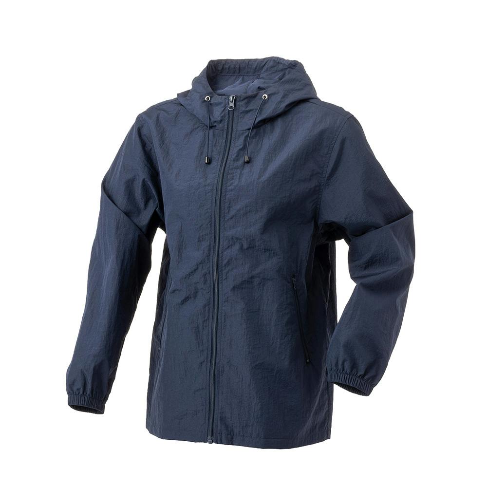婦人ナイロンジャケット LL ネイビー | 作業着・作業服・安全靴 通販