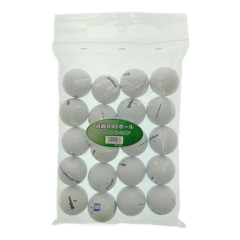 ゴルフボール 高級ロストボール リサイクル RYLS-9911 20P | スポーツ