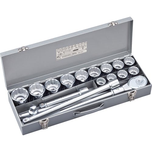 CAINZ-DASH】TONE ソケットレンチセット吋目 17pcs 200【別送