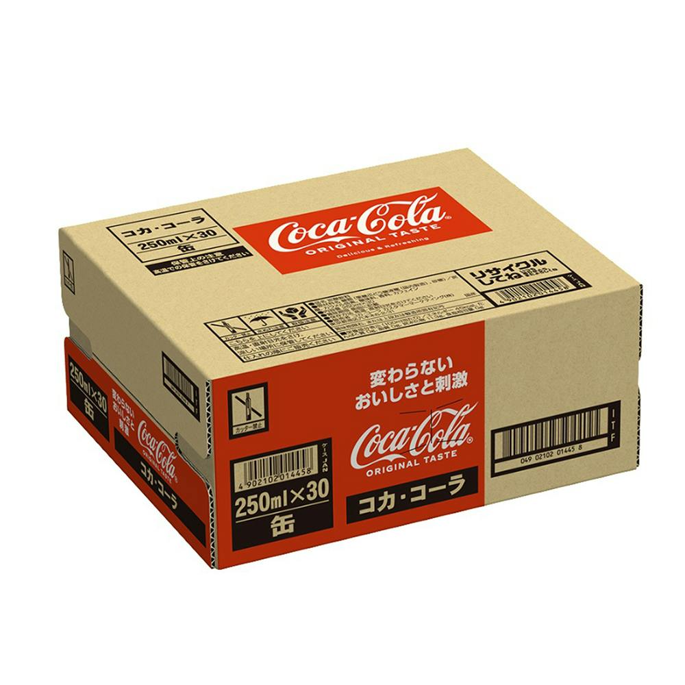 ケース販売】コカ・コーラ 缶 250ml×30本 | 飲料・水・お茶 通販