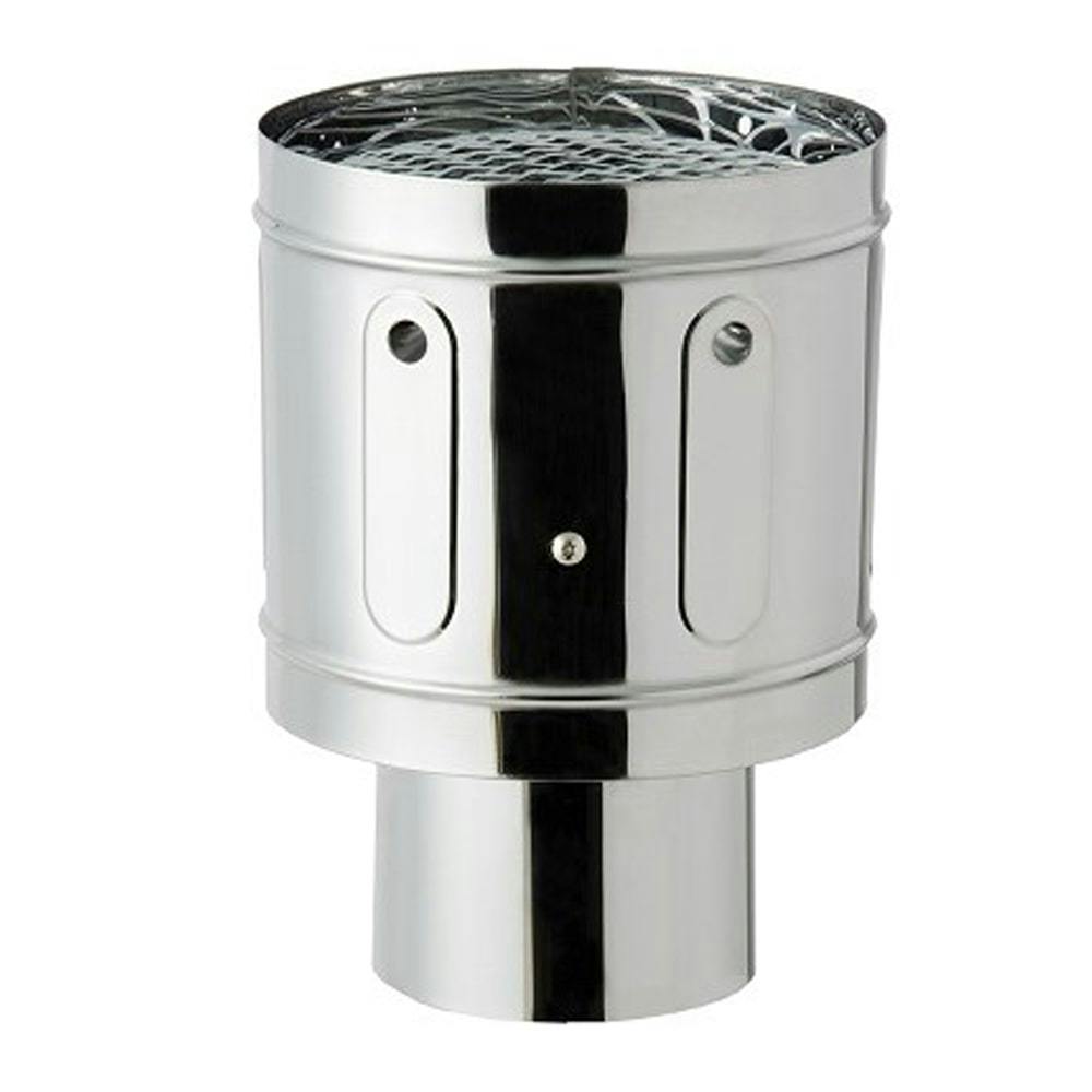 ステンレス NEWトップ φ120mm ボイラー用 ハゼ折り煙突 | 空調・季節