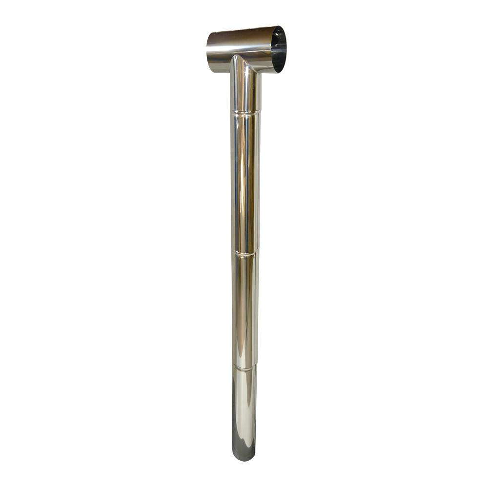 簡易煙突セット 薪ストーブ煙突接続うえ側用【別送品】 | 空調・季節