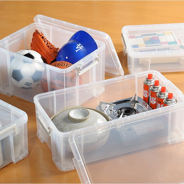 SANKA squ+ サンカ 収納ボックス 蓋付き キャスター付き コンテナ