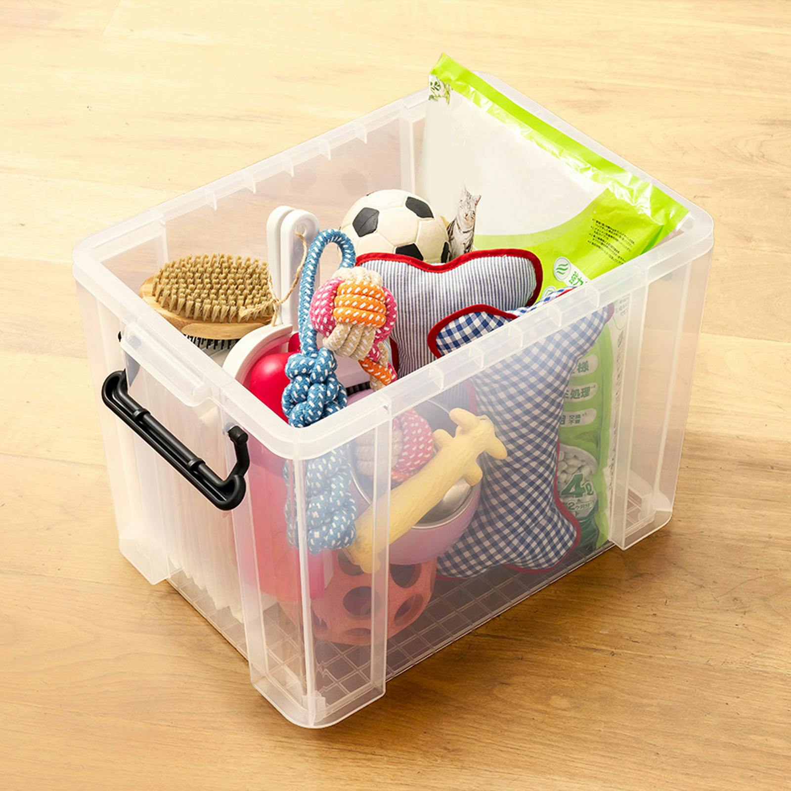 天馬 ロックス 740L クリア 多機能 耐久性 コンテナボックス