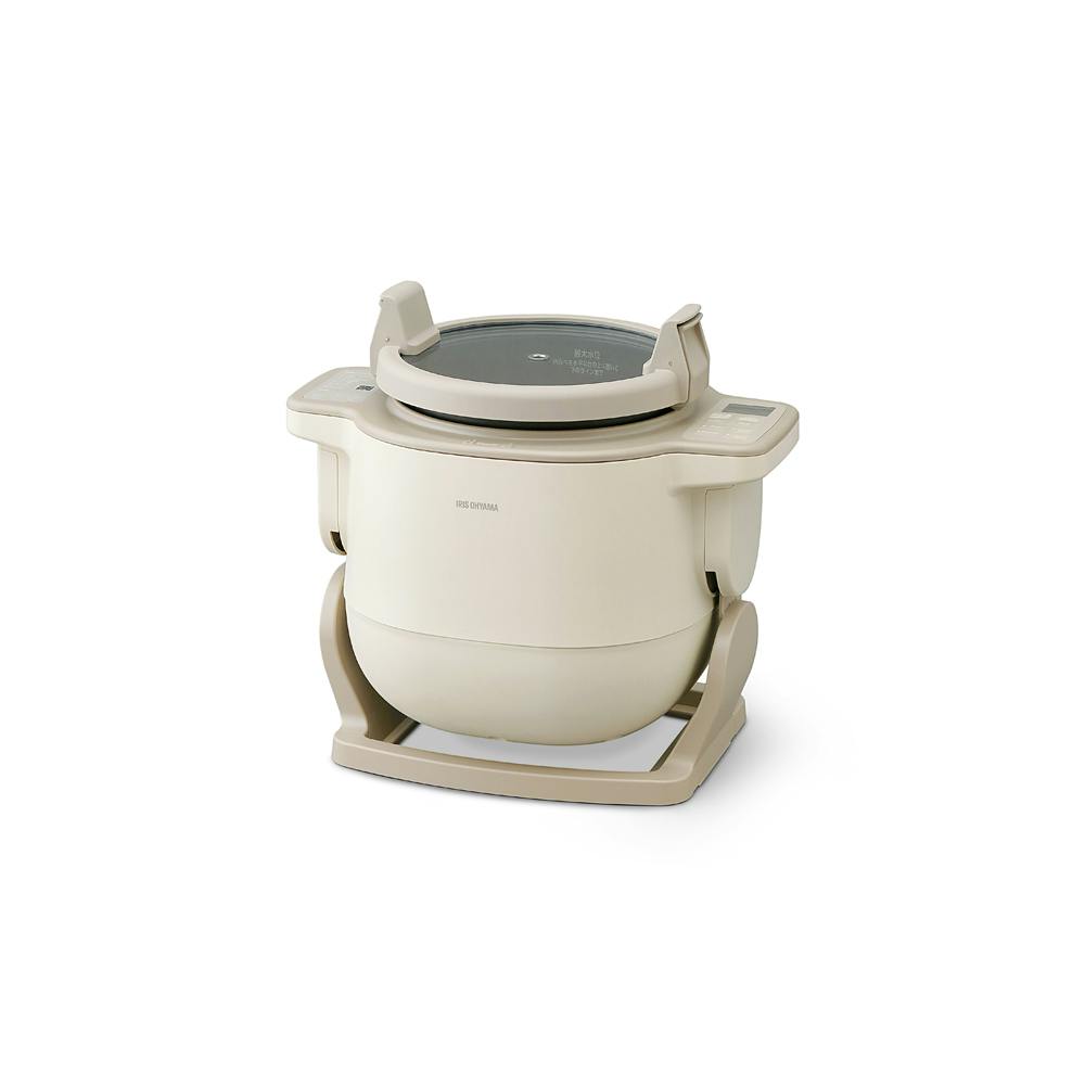 アイリスオーヤマ 自動かくはん式調理機 CHEF DRUM DAC-IB2-C