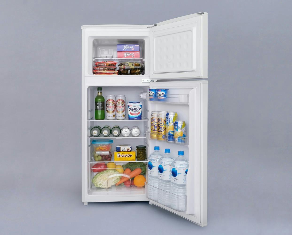 アイリスオーヤマ 冷凍冷蔵庫 118L IRSD-12B-W ホワイト 一人暮らし