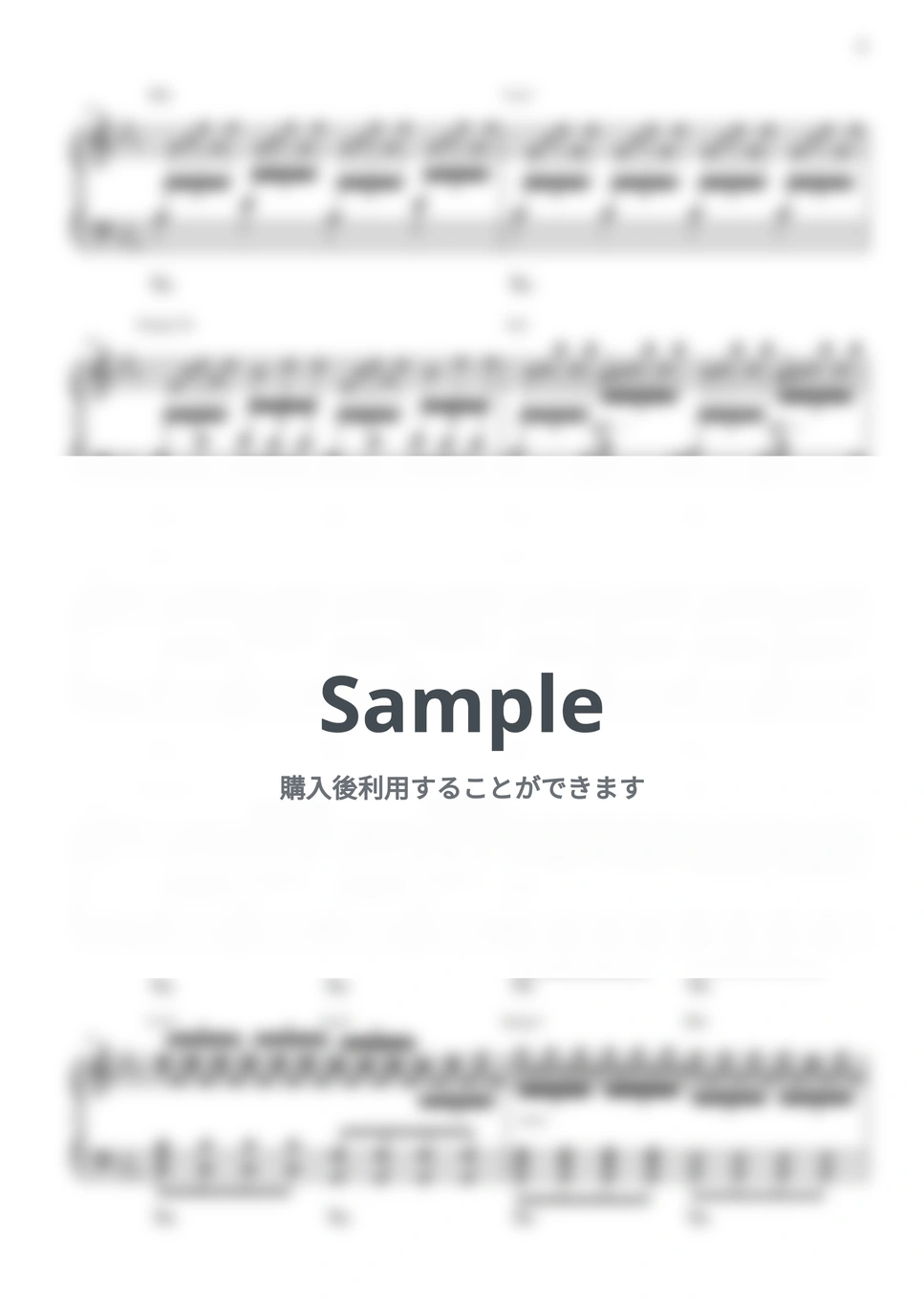 ユーリ！！！ON ICE - YURI ON ICE ピアノ楽譜PDF | CANACANA family