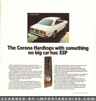 Dark Brown Metallic Touchup Paint (455) for a 1974 Toyota Corona