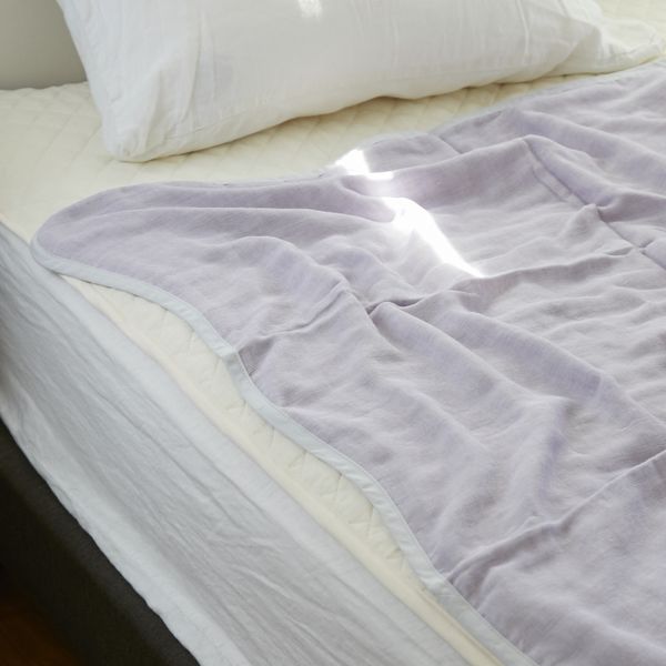 ichiori/やわらか速乾ガーゼケット ハーフ -軽くて肌にまとわりつき