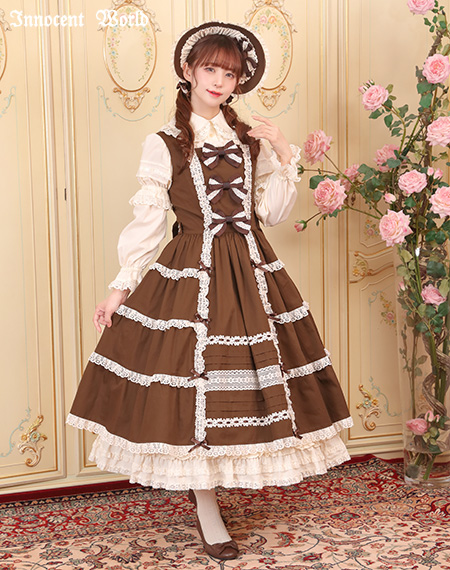 Innocent World｜クラシカルティアードジャンパースカート（再販