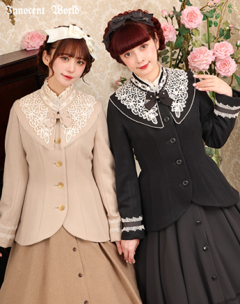 Innocent World｜ブロンシュウールハーフコート
