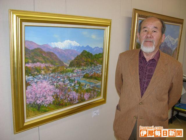 伊藤三千人さん個展「ふるさと信濃路の四季」｜ニュース｜伊那谷ねっと