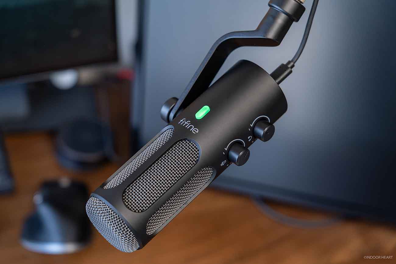 FIFINEダイナミックマイク「Tank3」レビュー。USB-C/XLR接続できる