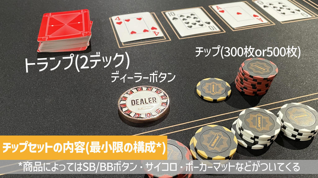 クレイポーカーチップセットを徹底比較 | 価格による違いは