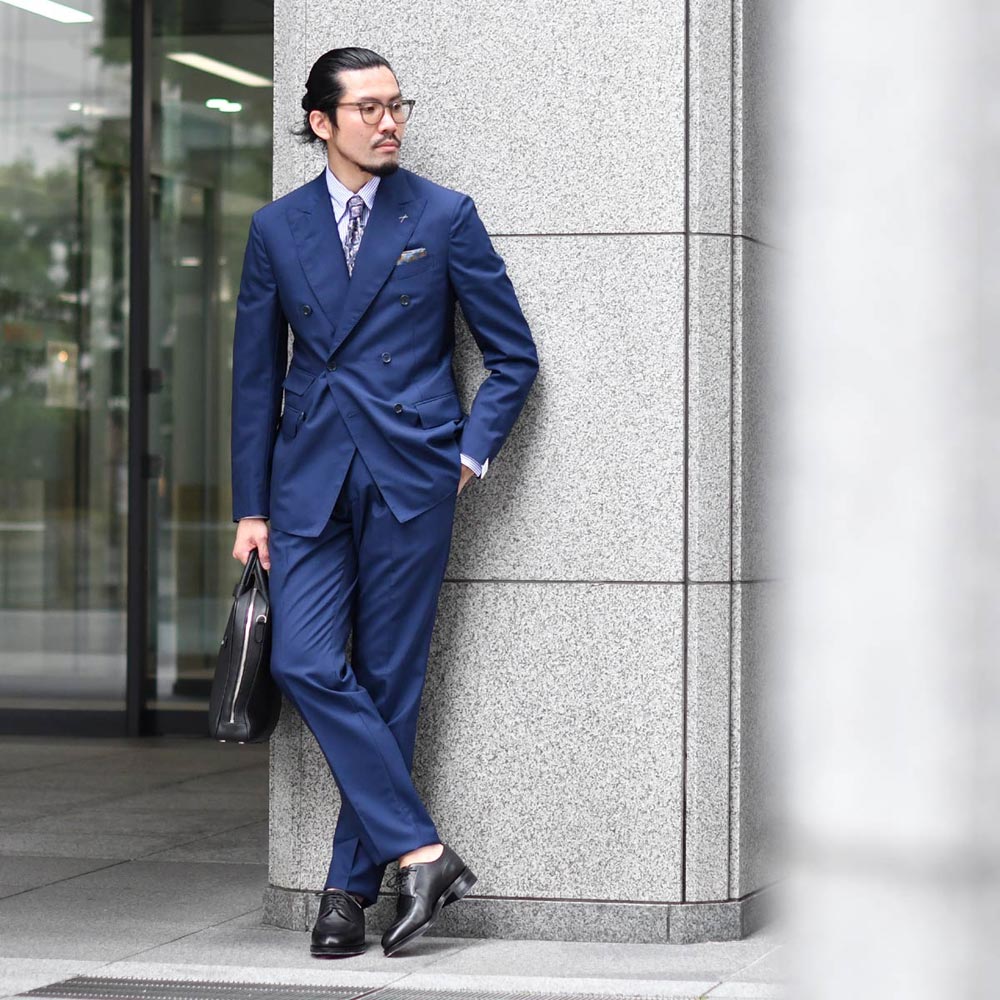 夏こそスーツはダブルでクラシックに！！De Petrillo【デ ペトリロ