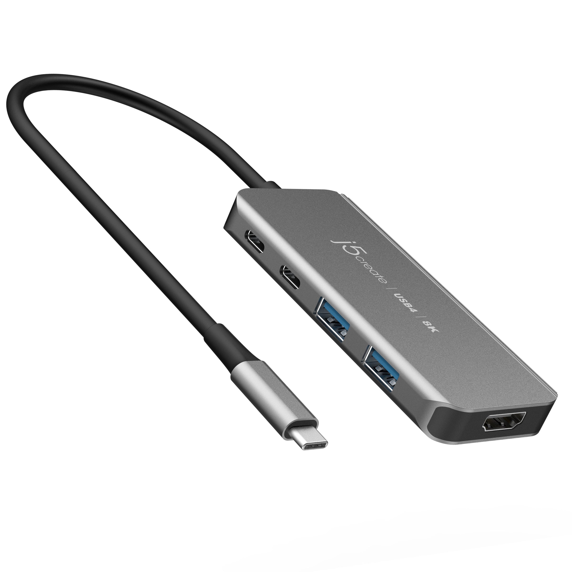 JCH453 USB4® 8K60 Slim Hub – j5create International