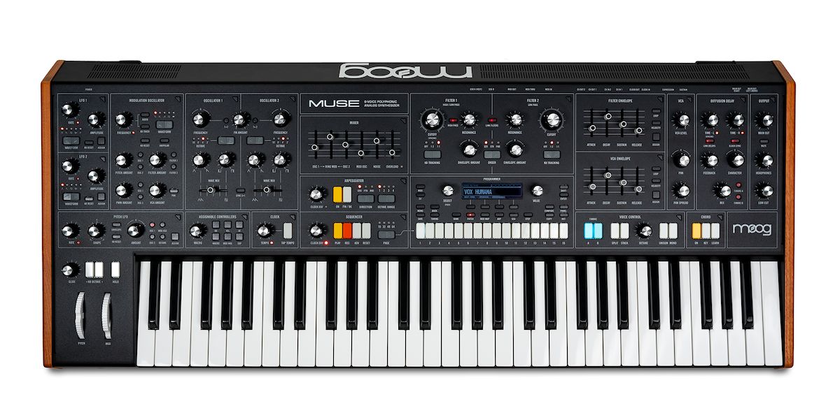 Moog MUSE | 超弩級の8ボイス・バイティンバー・ポリフォニック