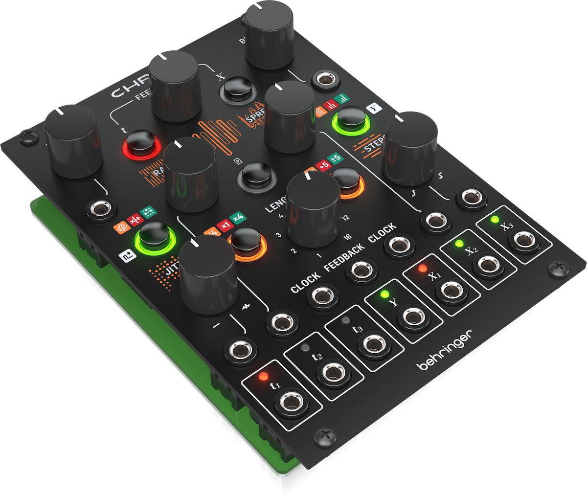 Behringer VICTOR | 128波形とOLEDオシロスコープを搭載したユーロ