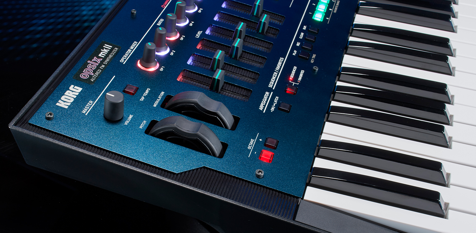 Korg opsix mkII | 6つのシンセシスを1台に集約！64ボイスのオルタード