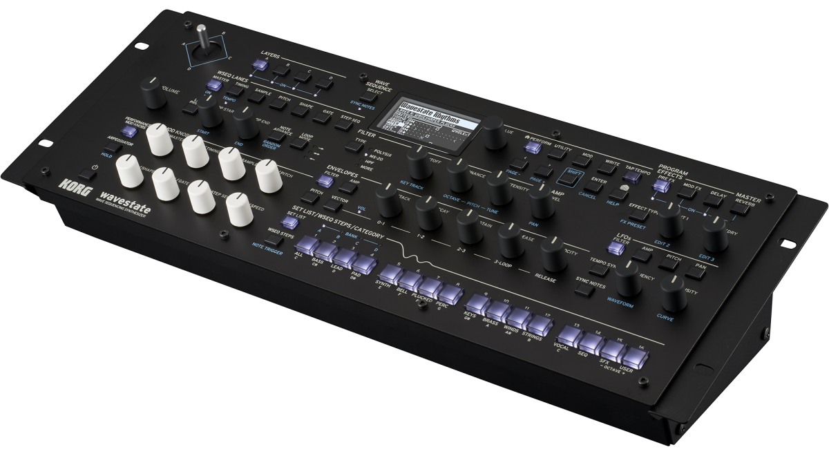 Korg wavestate module | ウェーブ・シーケンシング2.0を搭載、MIDI2.0
