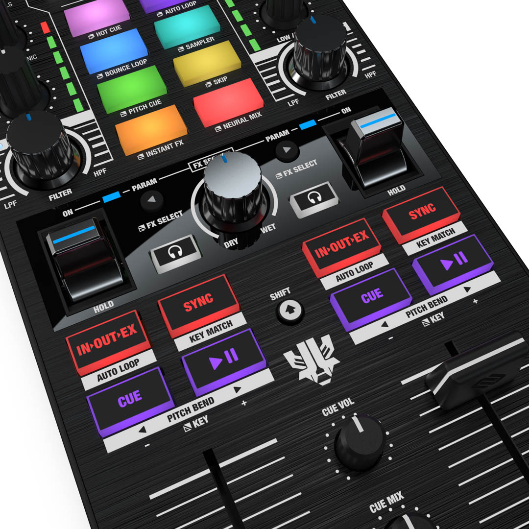Reloop Mixtour Pro | djay Pro用の超ポータブル、オールインワン4