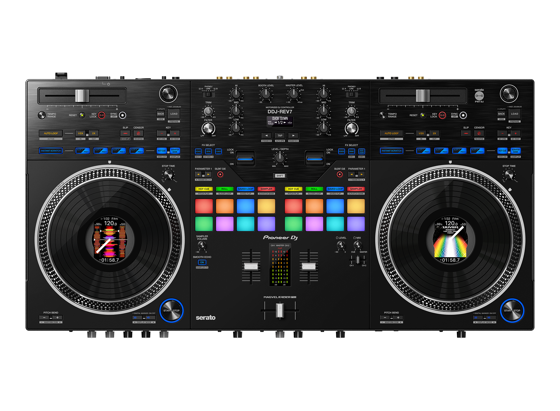 Pioneer DJ ” DDJ-REV7 ” / ” DDJ-REV1 ” | Serato DJ Pro対応の