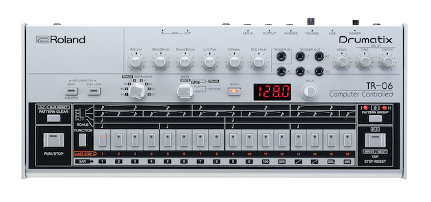 Roland Boutique TR-06 : Drumatix | TR-606がBoutiqueシリーズで復活