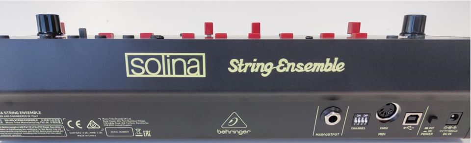 Behringer Solina String Ensemble | 1970年代ストリングスキーボード