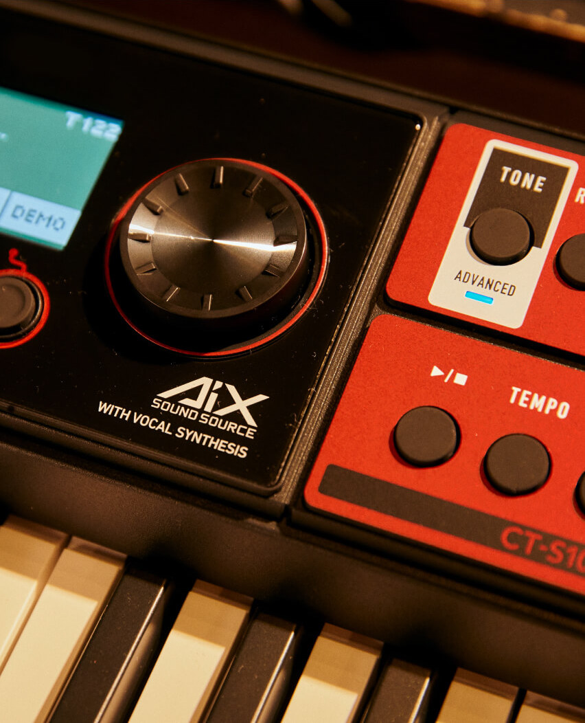 CASIO ” CT-S1000V ” | Vocal Synthesisを搭載した「歌うキーボード