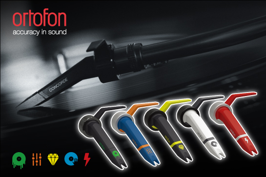 DJカートリッジ ortofon CONCORDE MKII UNIVERSAL 発売 | Digiland