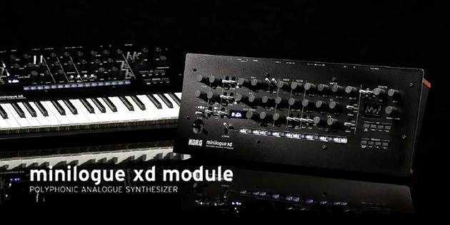 Korg minilogue xd module | サウンド拡張も可能なデジタルシンセと