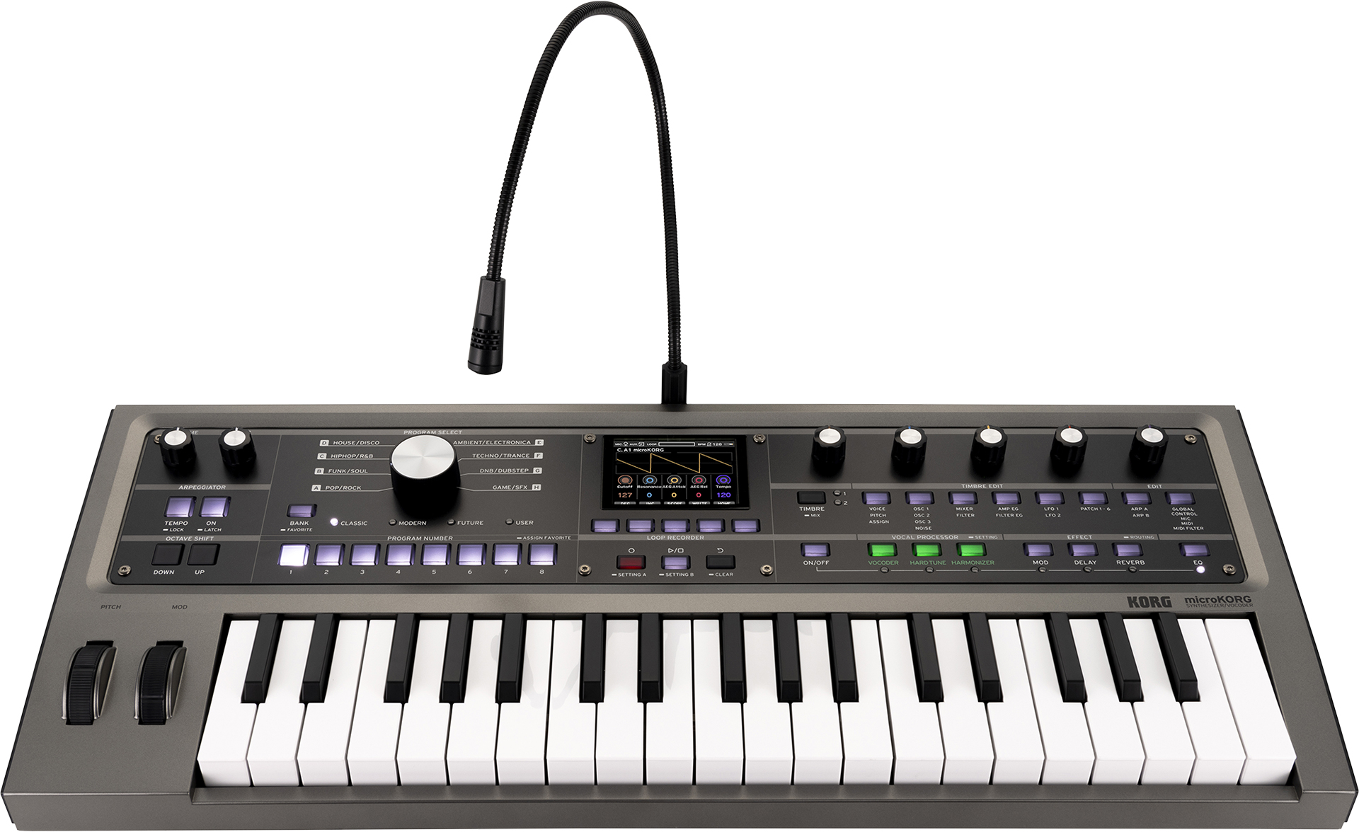 KORG microKORG2 | 3つのコンセプトによる新サウンドとルーパー