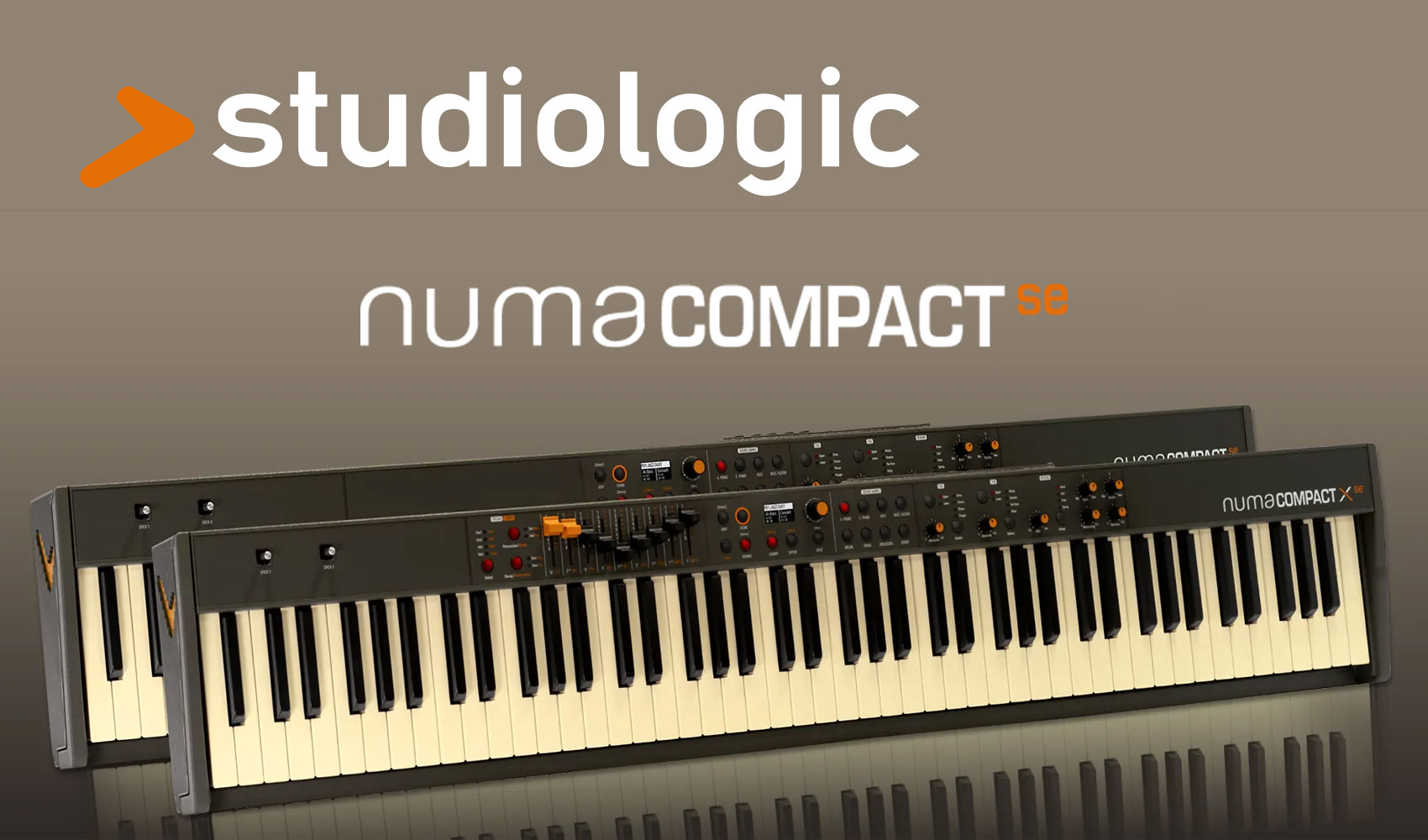 Studiologic Numa Compact SE / X SE | 超軽量＆スリムサイズの88鍵