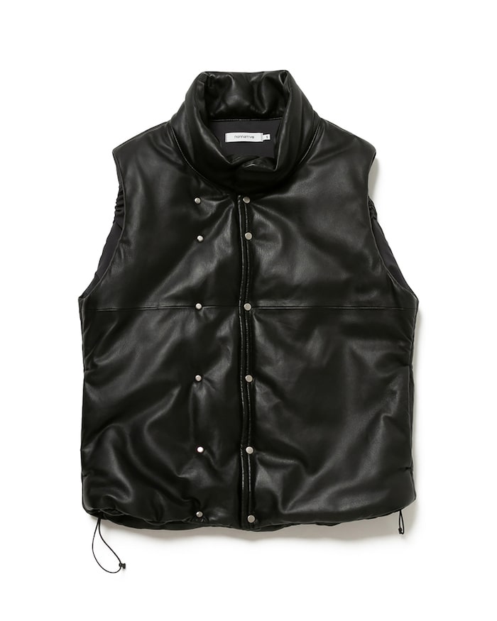 nonnative(ノンネイティブ)｜HIKER PUFF VEST SHEEP LEATHER｜正規通販