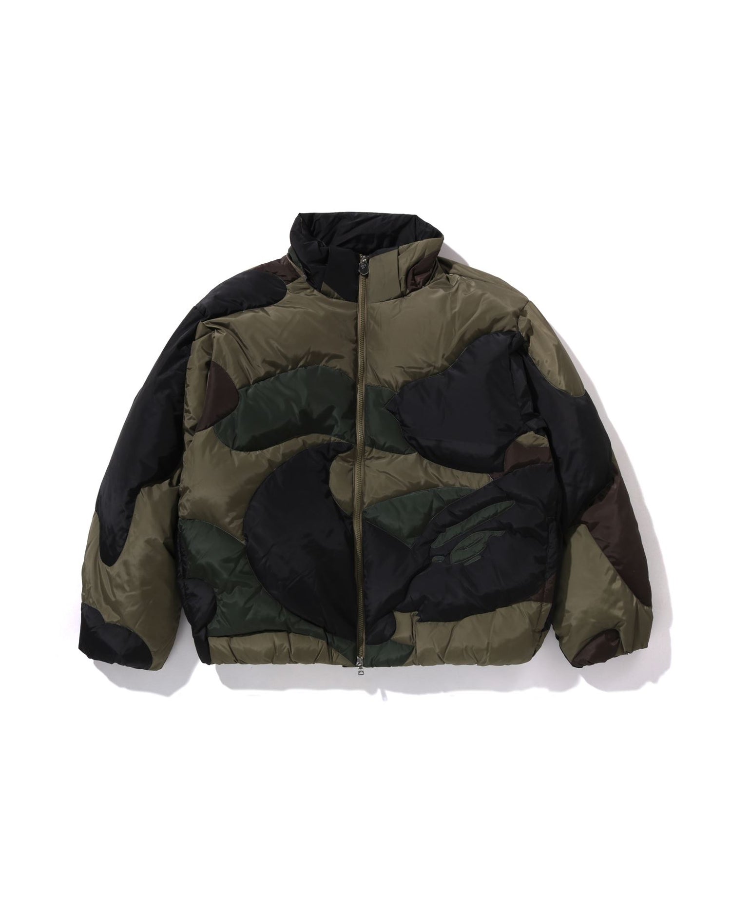 A BATHING APE® 1st Camo Nylon Down Jacket | Bape official website