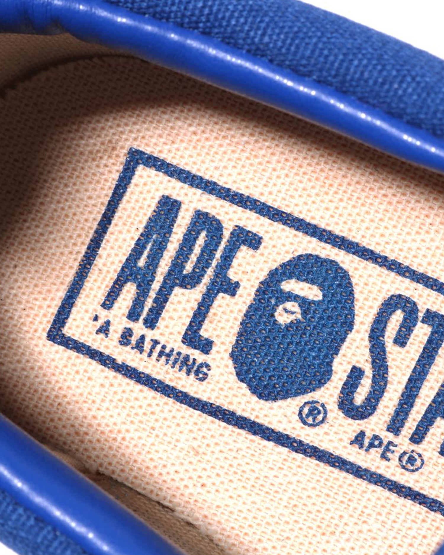 A BATHING APE® ABC Camo Ape Head Patch Slip Ons | Bape official