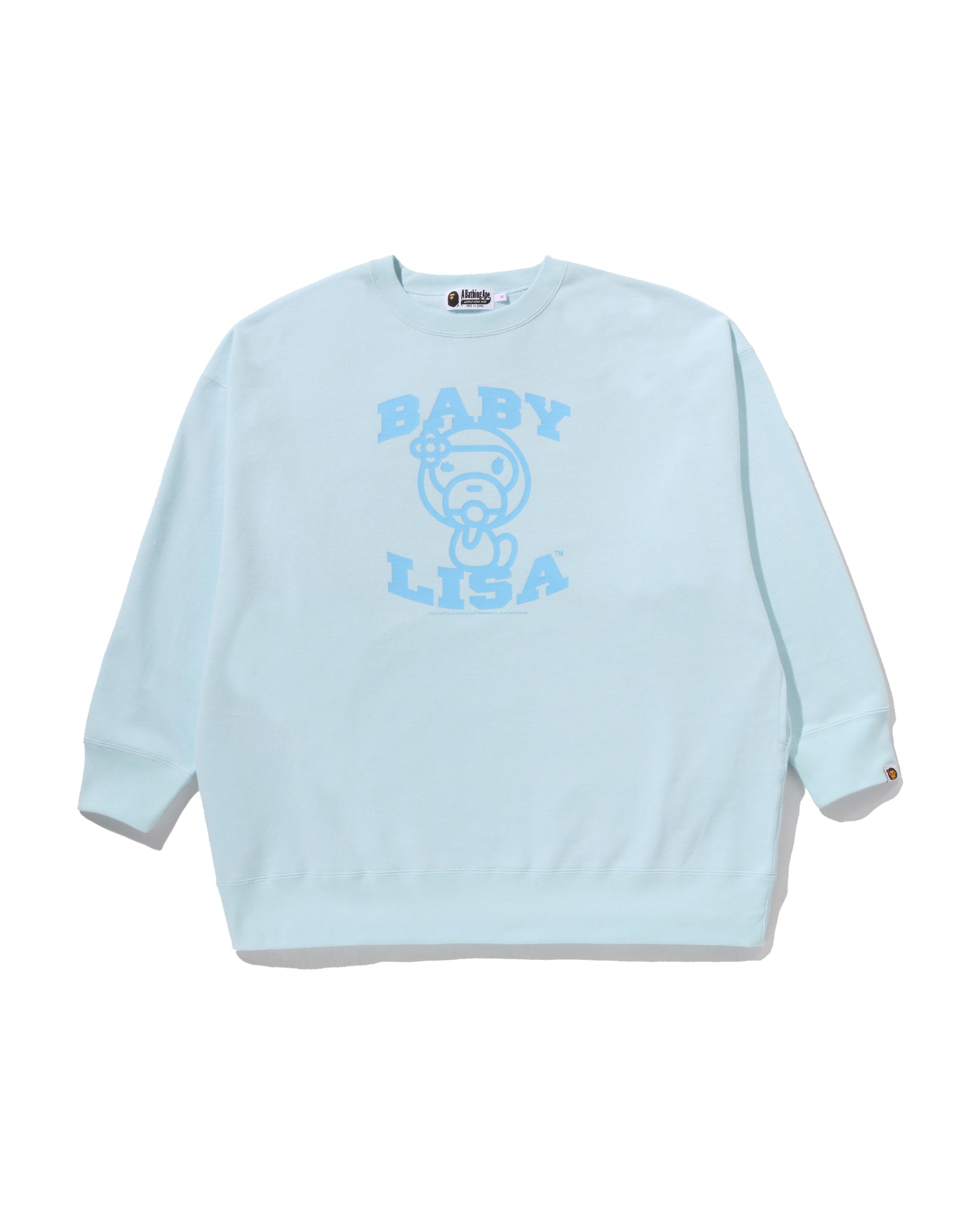 A BATHING APE® Baby Lisa Oversized Crewneck Sweatshirt | Bape