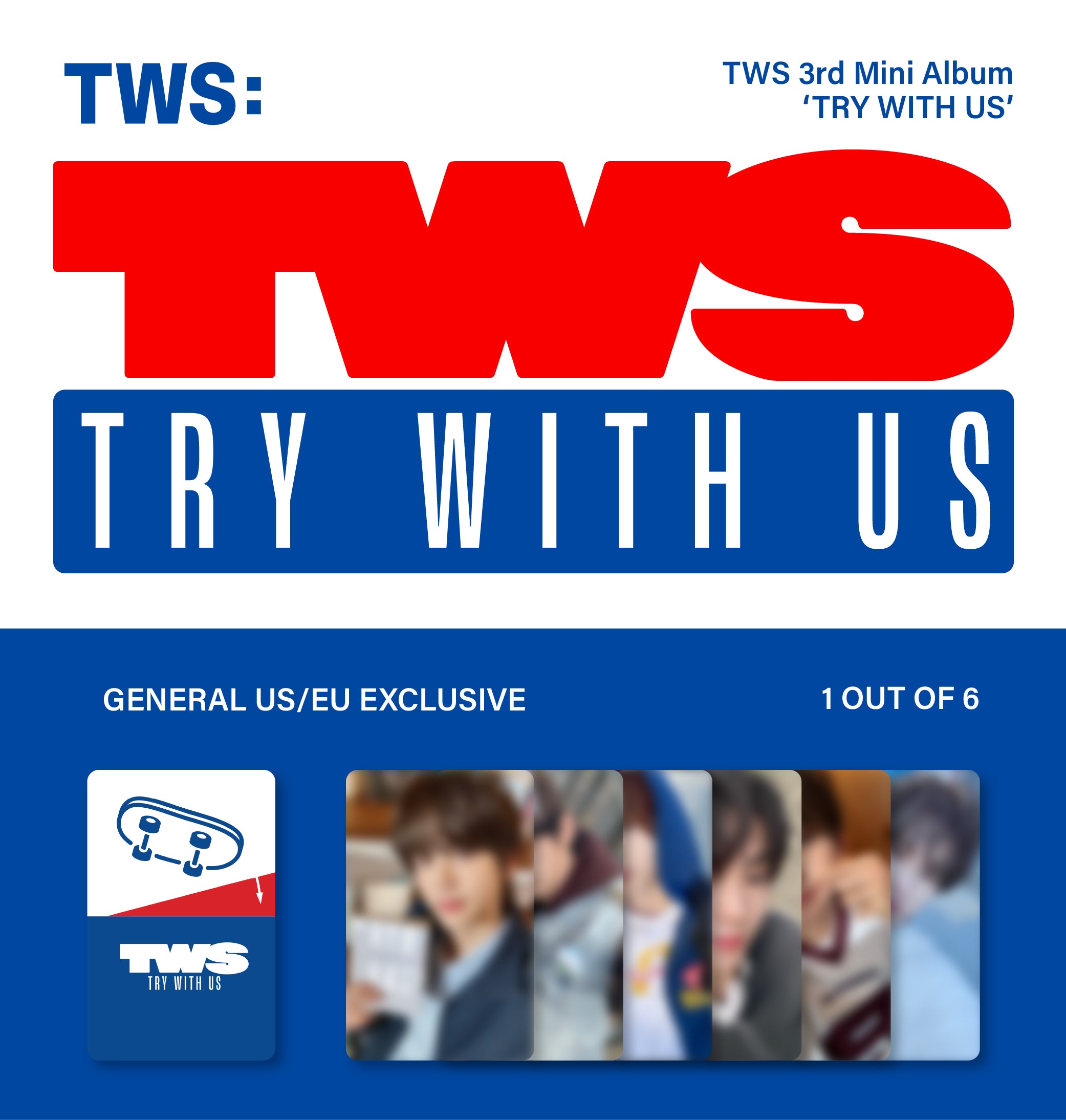 TWS 3rd Mini Album 'TRY WITH US' (Try Ver.) - Interscope Records