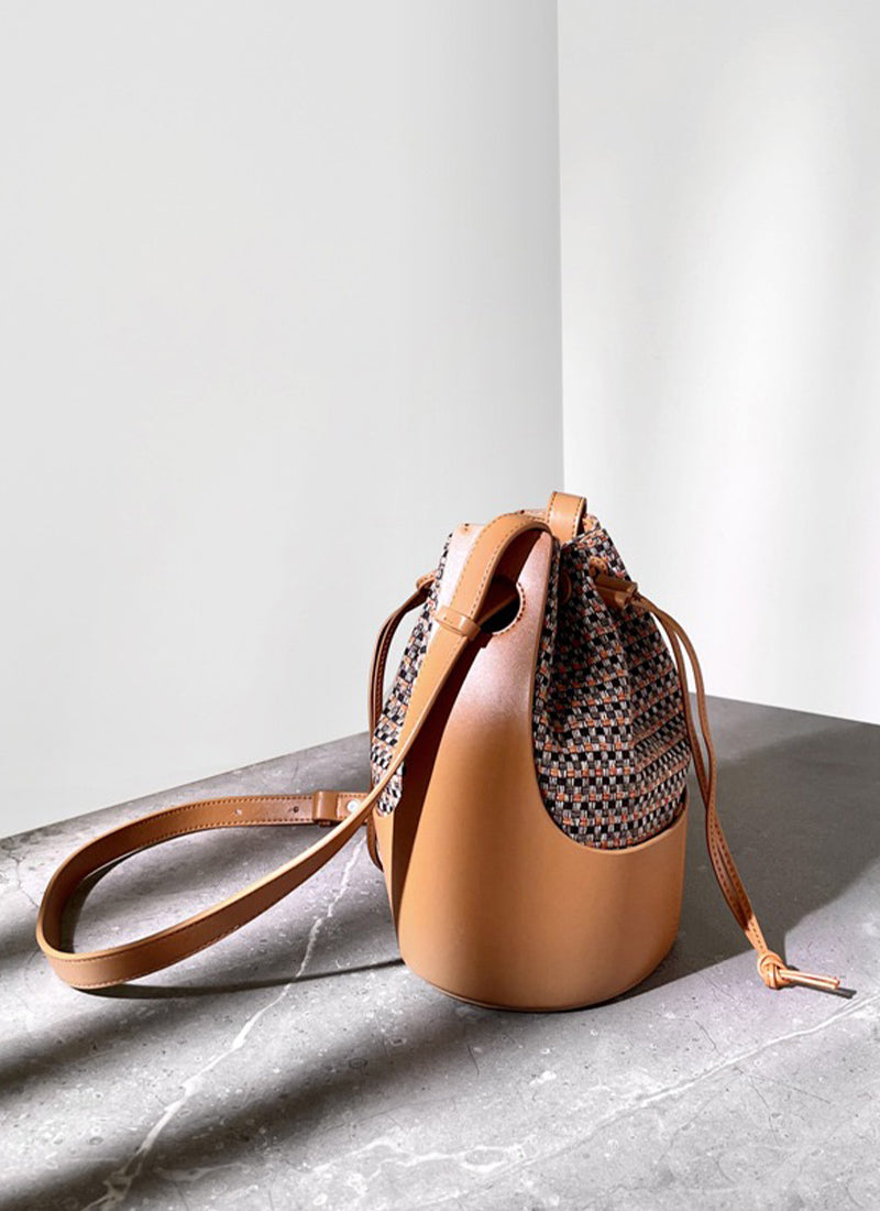 ISOLÉ公式 | ハンドバッグ バケット 牛革 ISOLE