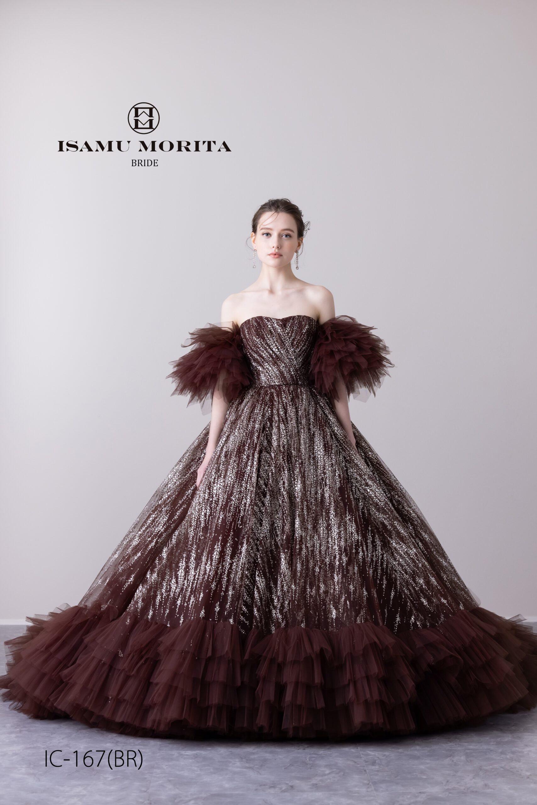 IC-167(BR) カラードレス｜ISAMU MORITA