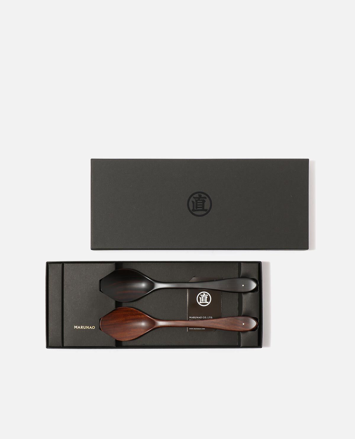 スプーンL ペアセット（黒檀・紫檀）｜マルナオ / MARUNAO フォーク