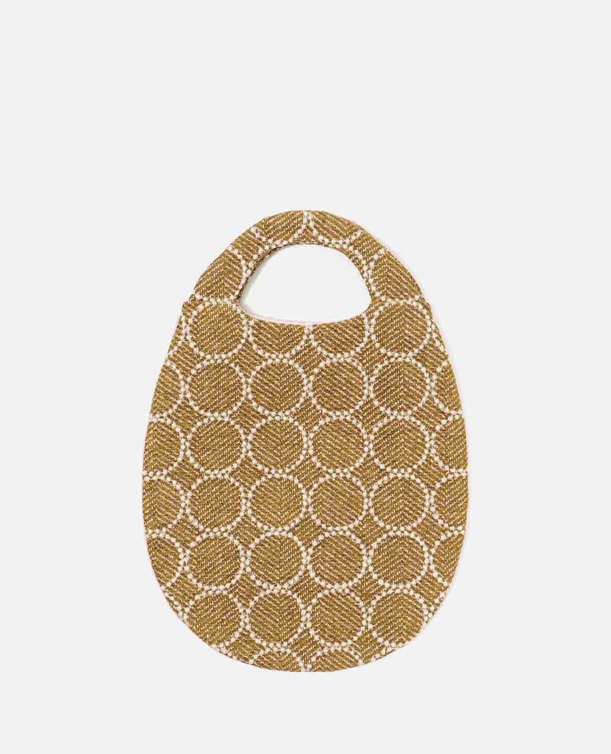 ミナ エッグ バッグ タンバリン カーキ｜ミナ ペルホネン / minä