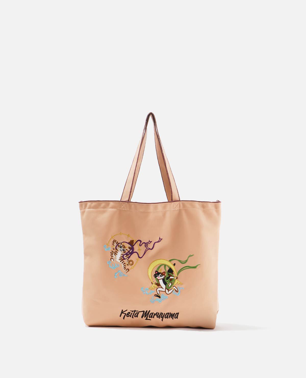 レザー バッグ 風神雷神 ピンク｜ケイタマルヤマ / KEITAMARUYAMA 2024