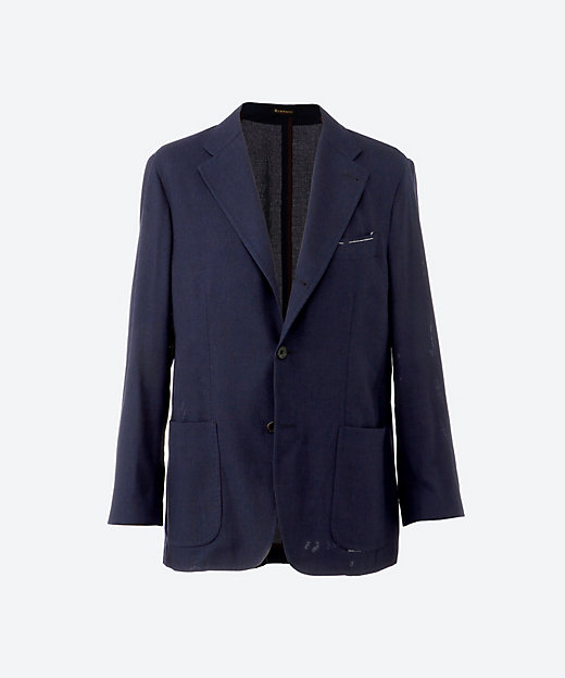 シングル3ボタン ホップサック ジャケット 51／3BR－A2441