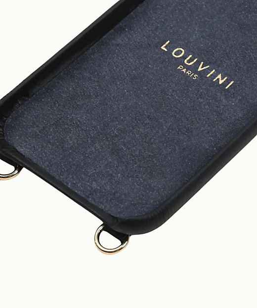 ☆スマートフォンケース LOU BLACK | Louvini Paris/ルヴィニ