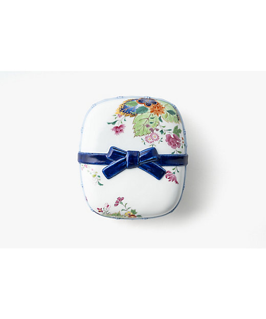 染錦絢爛草花絵 陶箱 | 深川製磁/フカガワセイジ | 三越伊勢丹